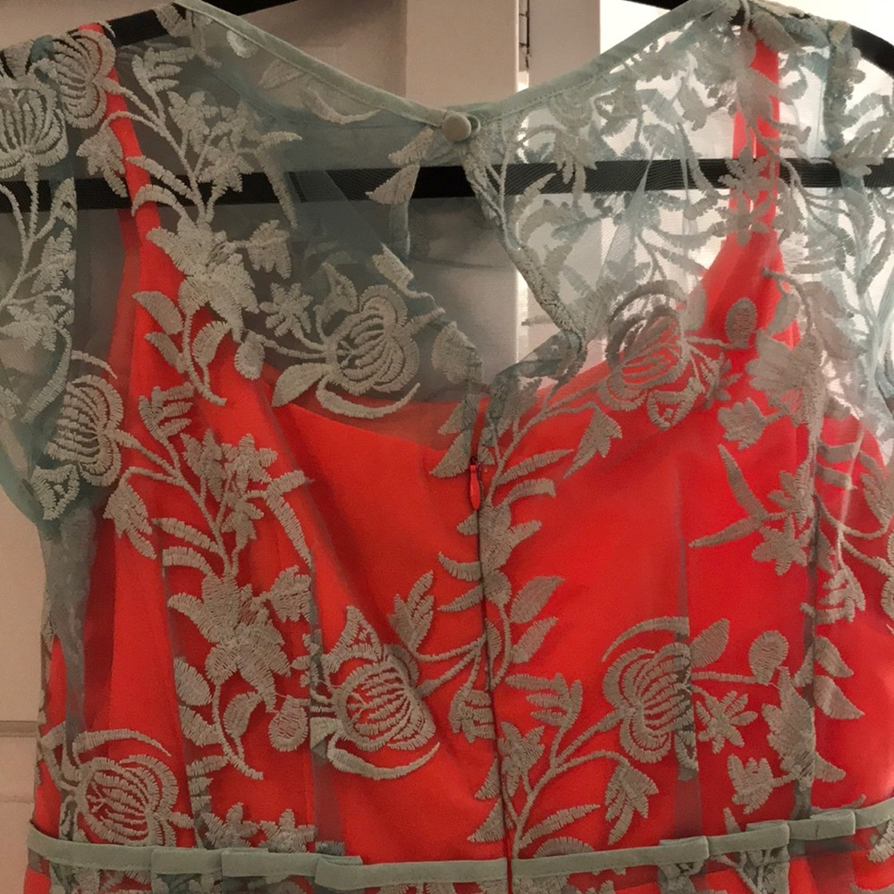 Nanette lepore orange and blue party dress - Picture 6 of 7